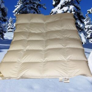 Premium 6cm Winter Hochsteg Kassetten Daunendecke 135x200 cm 100% neue Daunen EAN:0785983360685