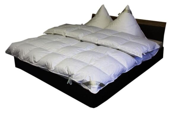 Hofmann´s 8cm Winter Kassetten Daunenbett Daunendecke 6x6 200x200 100% Daunen EAN:0791732637892