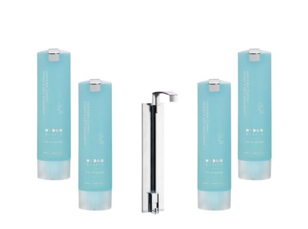 3 x Hydro Basics Milde Haar- und Bodyshampoo- smart care