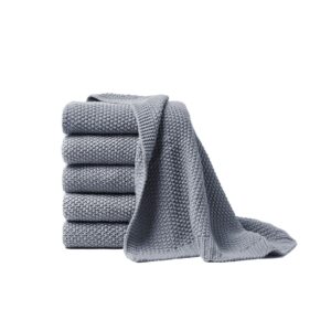 Hahn Primera Strickdecke Kuscheldecke Perlmuster 130x170 cm mittelgrau 545001... EAN:4002895129893