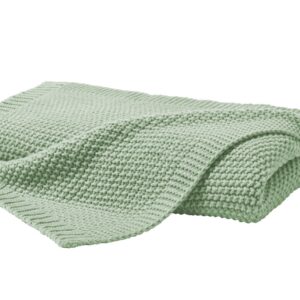 Hahn Primera Strickdecke Kuscheldecke Perlmuster 130x170 cm salbei 545001-513 EAN:4002895191661