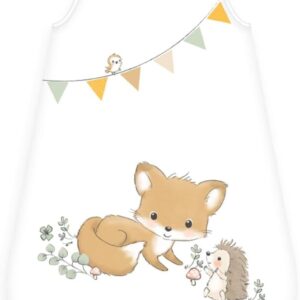 Herding Kinder Baby Schlafsack Waldfreunde Fuchs Igel 70x45 cm EAN:4006891966216