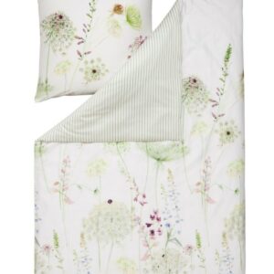 Estella Mako-Satin Bettwäsche 155x220 Meadow Blumenwiese Wende weiß 4704-530 EAN:4053912196787