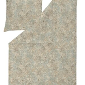 Estella Mako Jersey Bettwäsche 135x200 Paisley mint beige 6171-200 EAN:4053912437651