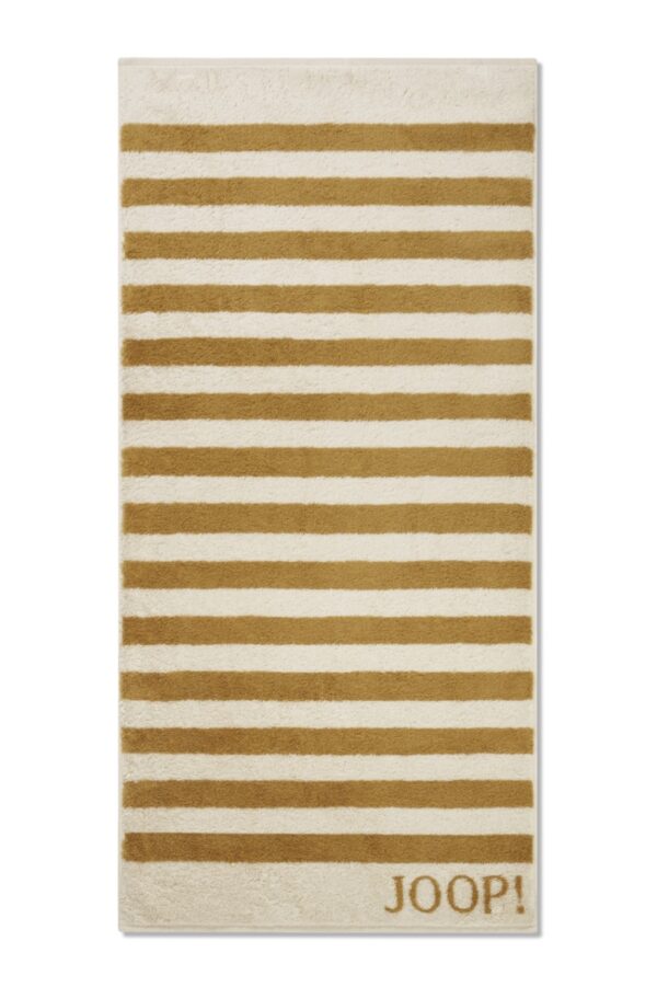 Joop! Handtuch Handtücher 50x100 Classic Stripes 1610-35 amber bernstein EAN:4056735141422