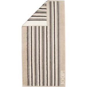 Joop! Handtuch Handtücher 50x100 Move Stripes sand beige 1692-37 EAN:4056735153753