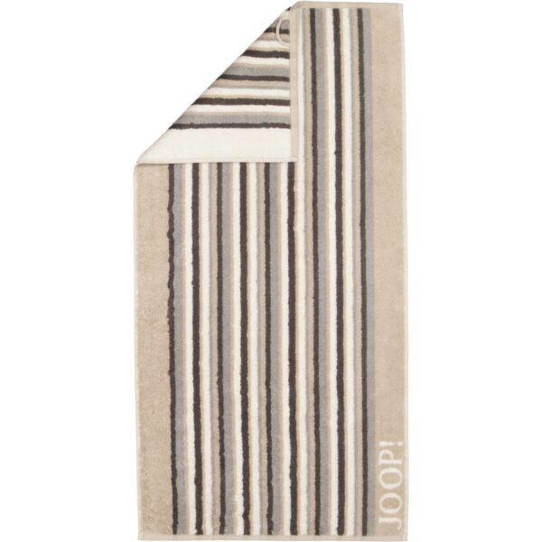 Joop! Handtuch Handtücher 50x100 Move Stripes sand beige 1692-37 EAN:4056735153753