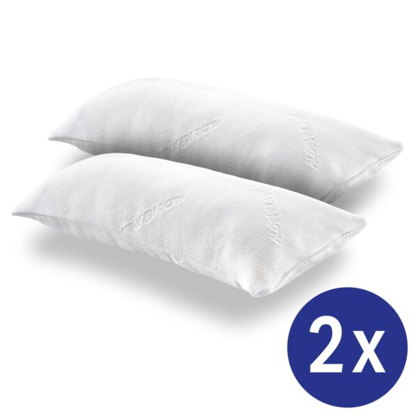 2 x CloudComfort Viskoelastik Komfort-Schlaf-Kissen 40 x 80 cm EAN:4262432383434