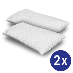 2 x CloudComfort Basic Gel-Flocken Kopfkissen 40 x 80 cm EAN:4262432383441