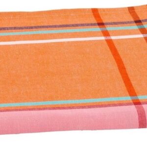 Strandtuch Hamamtuch Strandlaken Woodstock rot pink kariert 90x170 cm 7258R EAN:5412416238246