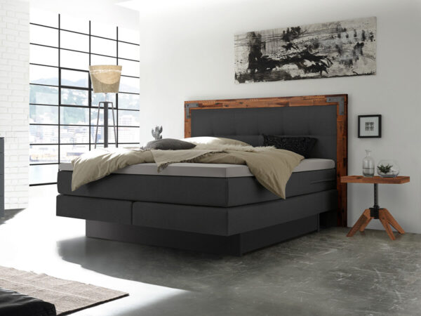 Hasena Boxspringbett Nevada Pronto Akazie Vintage brown