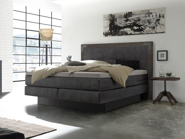 Hasena Boxspringbett Nevada Pronto Akazie Vintage grey