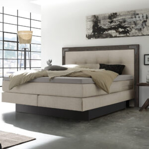 Hasena Boxspringbett Nevada Pronto Akazie Vintage grey