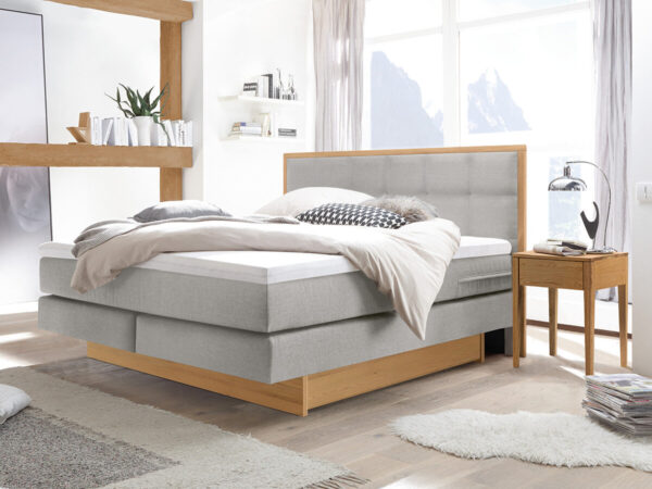 Hasena Boxspringbett Ottawa Pronto Eiche bianco