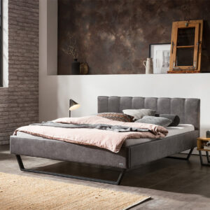 Hasena Pronto Polsterbett Stefano Buffalo shale (720) Anthrazit 140 x 200 cm 20 cm EAN:5700110949248