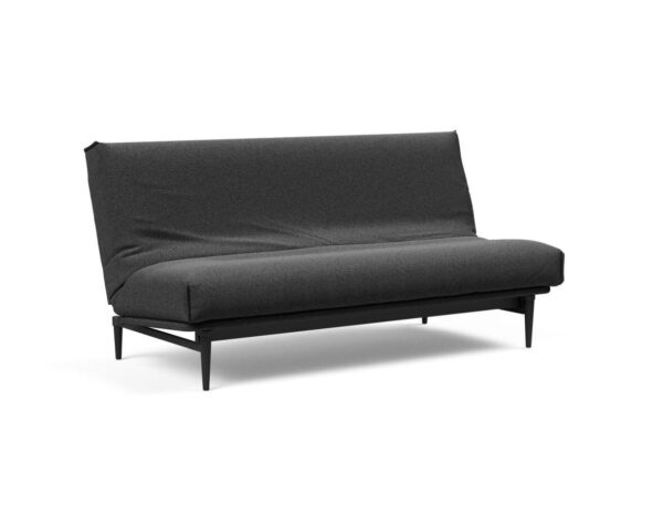 Innovation Colpus Klappsofa 140 x 200 cm | Soft Spring 529 Bouclè Charcoal schwarze Eiche Nordic EAN:5700110949248