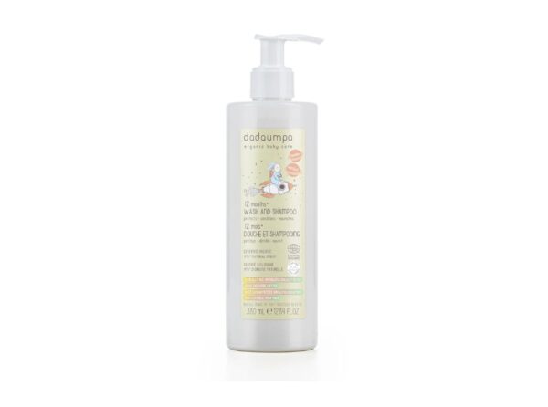 Dadaumpa 12+ Kinder Shampoo Und Dusche Bio Zertifiziert (380 ml) EAN:7640438367516