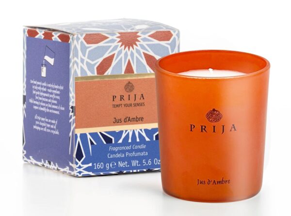 PRIJA JUS D’AMBRE: THE CANDLE 160g EAN:7640438369114