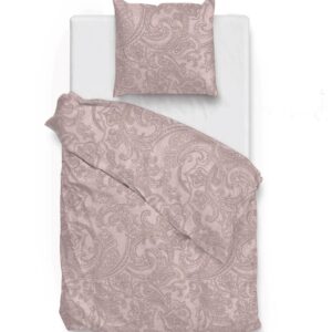 Zo! Home Cotton Bettwäsche 135x200 Paisley di Lino Shell nude rosa EAN:8718518384131