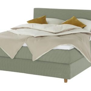 Jette Home Boxspringbett  Jette Flex ¦ grün ¦ Maße (cm): B: 165 H: 110,5 Betten > Boxspringbetten > Boxspringbetten 160x200 - Höffner