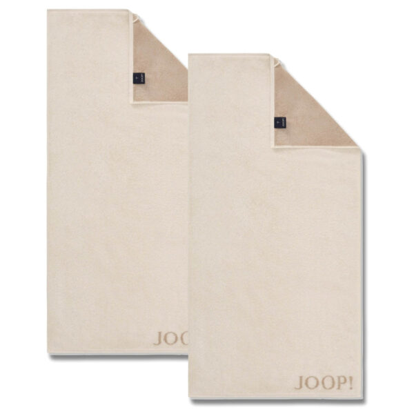 2 Stück Joop! Handtuch Classic Creme Beige 1600-36 50x100 EAN:0093988221109