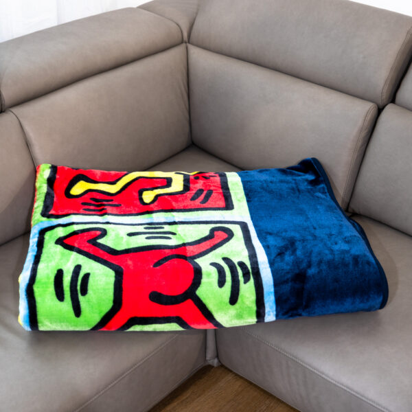 Traumschloss Deluxe Design Wohndecke Keith Haring Keith Haring 150x220 EAN:4004475141431