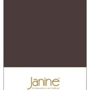 Janine Janine Spannbetttuch Mako-Feinjersey 5007 dunkelbraun (87) Größe:  200x200 cm EAN:4004565849438