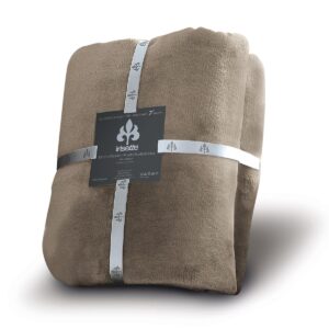 Irisette Wohndecke Flausch Kuscheldecke Relax 8900-86 Mocca 150x200 EAN:4005367114489