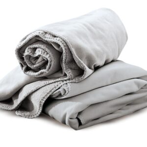 Irisette Wohndecke Fleece Kuscheldecke Cover 8952-11 silber 150x200 EAN:4005367114519