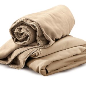 Irisette Wohndecke Fleece Kuscheldecke Cover 8952-81 kamel 150x200 EAN:4005367114540