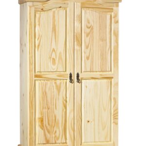 Kleiderschrank Dielenschrank Genf Kiefer Massivholz EAN:4010340301008