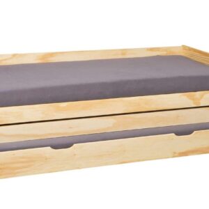 Jugendbett Funktionsbett LOTAR Kiefer natur lackiert mit Klappfunktion EAN:4010340352574