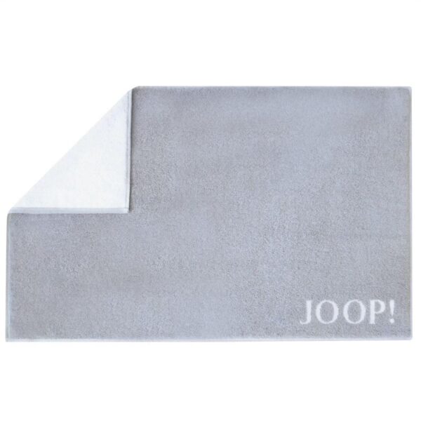 Joop! Badematte Duschvorleger Badvorleger 1600-076 Silber Weiß 50x80 EAN:4011638868487