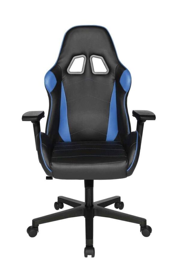 Drehstuhl Gaming Chair SPEED CHAIR 2 Kunstleder Schwarz Blau