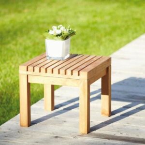 Gartenhocker Hocker Beistelltisch Tisch Teak NICE von Jan Kurtz Möbel EAN:4021224928754