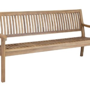 Stabile 4-sitzer Gartenbank Kingsbury in Premium Teak 180 cm EAN:4039214011430