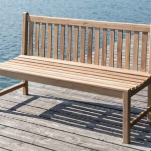 Gartenbank Picadelly 120 cm in Premium Teak ohne Armlehne EAN:4039214012369