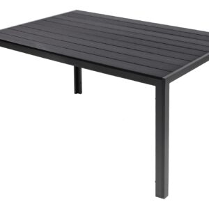 Gartentisch Comfort 150 x 90 cm mit Nonwood Platte Gestell Aluminium EAN:4039214054994