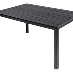 Gartentisch Comfort 160 x 90 cm mit Nonwood Platte Gestell Aluminium EAN:4039214061077