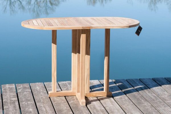 Balkontisch Klapptisch Gartentisch aus Teak 120 x 65 cm EAN:4041908066541