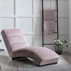 SalesFever Chaiselongue rose Samt EAN:4251744801309