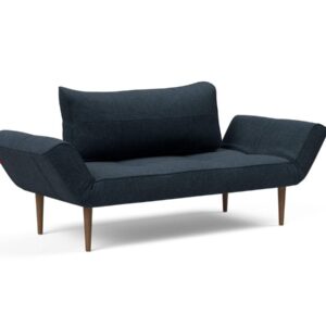 Innovation Zeal Klappsofa 515 Nist Blue Styletto Beine (dunkles Holz) EAN:5700110818537