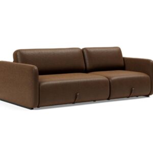 Innovation Vogan Klappsofa 461 Leather Look Brown Vintage EAN:5700110916455