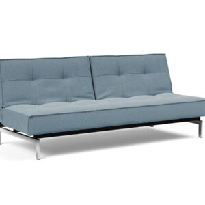 Innovation Splitback Klappsofa 558 Soft Indigo Chrom / Mattschwarz EAN:5700110945295