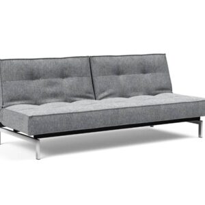 Innovation Splitback Klappsofa 565 Twist Granite Chrom / Mattschwarz EAN:5700110945295