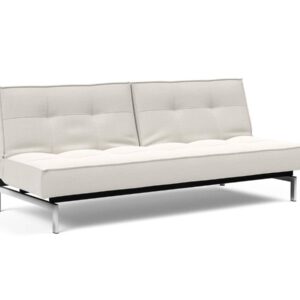 Innovation Splitback Klappsofa 574 Vivus Dusty Off White Chrom / Mattschwarz EAN:5700110945295