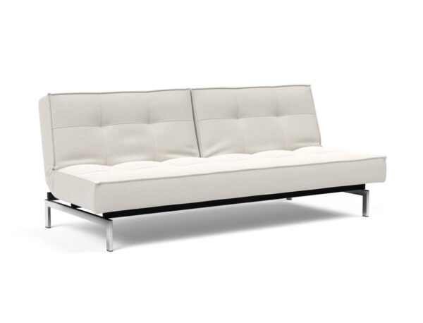 Innovation Splitback Klappsofa 574 Vivus Dusty Off White Chrom / Mattschwarz EAN:5700110945295