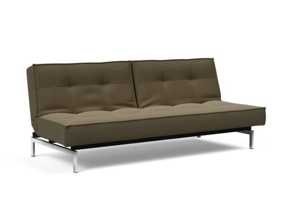 Innovation Splitback Klappsofa 575 Vivus Dusty Olive Chrom / Mattschwarz EAN:5700110945295