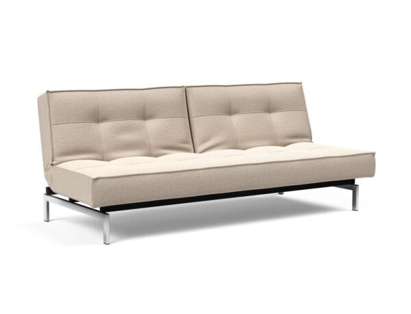 Innovation Splitback Klappsofa 584 Argus Natural Chrom / Mattschwarz EAN:5700110945295