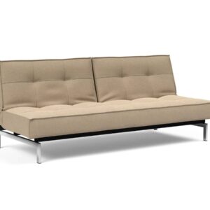 Innovation Splitback Klappsofa 587 Phobos Mocha Chrom / Mattschwarz EAN:5700110945295